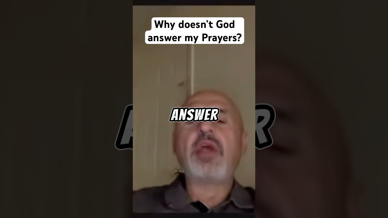Why Isn&rsquo;t God ANSWERING my Prayers? #christian #samshamoun #god