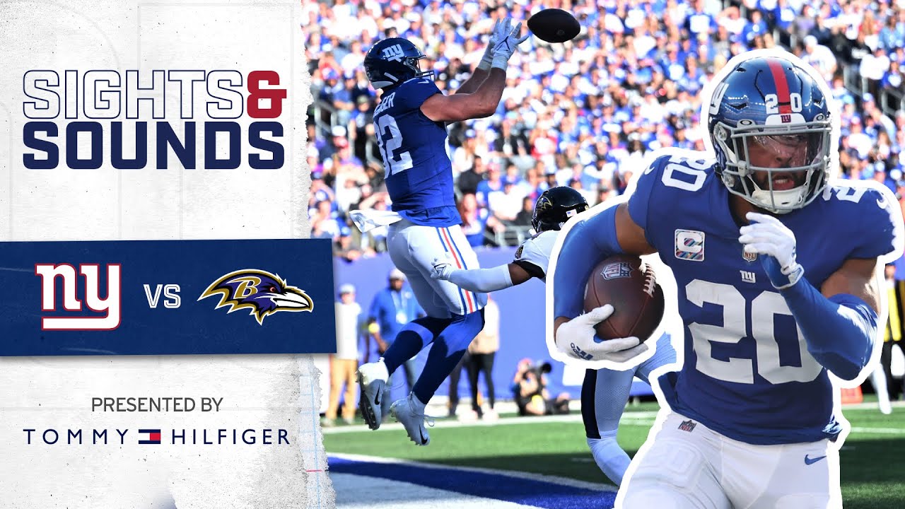 TOP Sights & Sounds: Week 6 WIN over Ravens 'That's how you do it!' | New York Giants