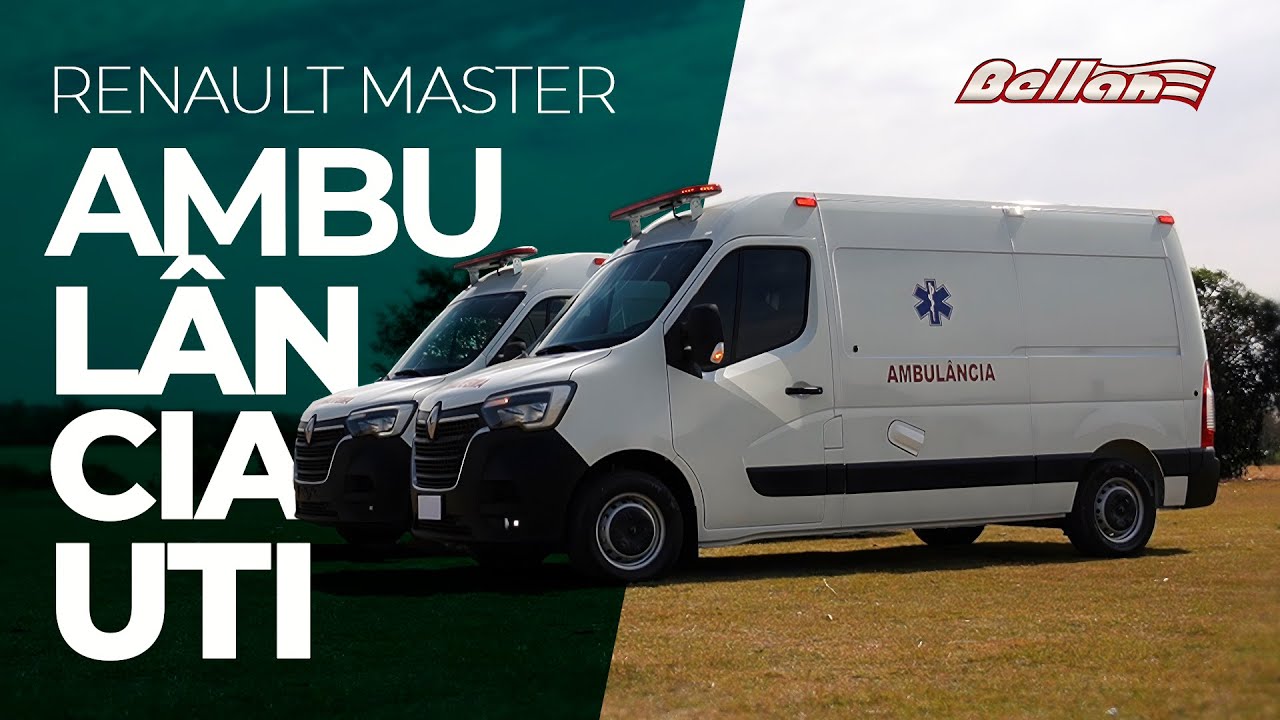 Ambulância Renault Master UTI 0km – Bellan Veículos Especiais
