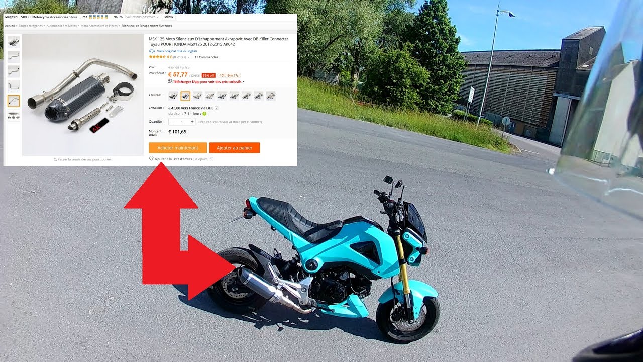 Test #1 pot passage bas aliexpress
