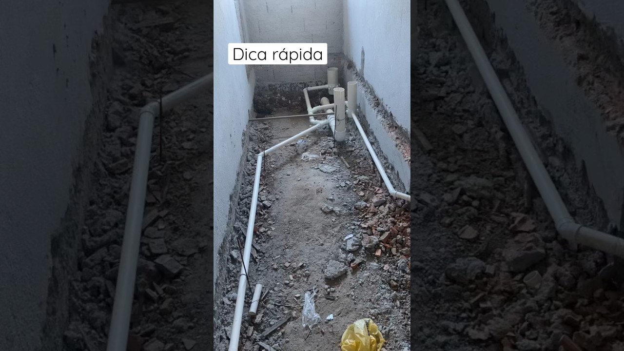 Suspiro da rede de esgoto #comofazer #arquitetura #constru&ccedil;&atilde;o #obra #dica #suacasa #aobraesua