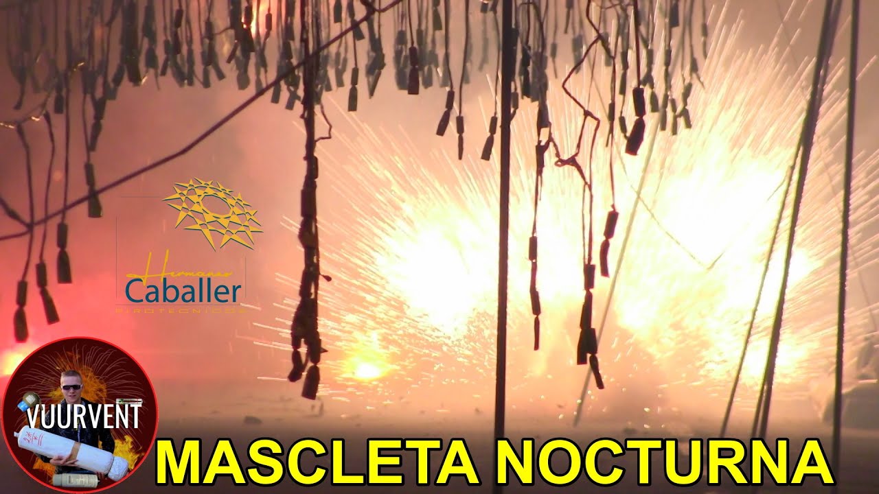 Mascleta Nocturna - Hermanos Caballer - Carrer de les Illes Canàries - Las Falles 2023