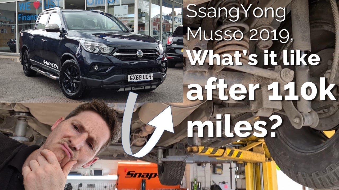New generation SsangYong Musso inspected after 110k miles! How does it fair under the skin?