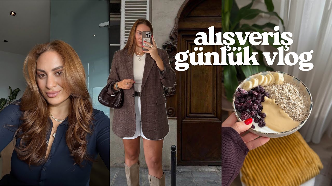 yeni gelen kargolarım🛍️| saç kestirme tüyolarım, alışverişlerim , pazar alışverişim