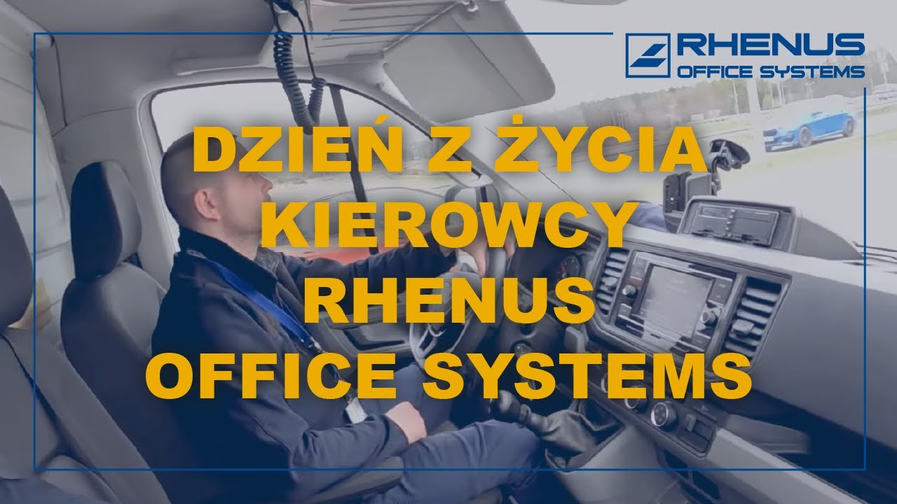DZIEŃ Z ŻYCIA KIEROWCY RHENUS OFFICE SYSTEMS 🚚