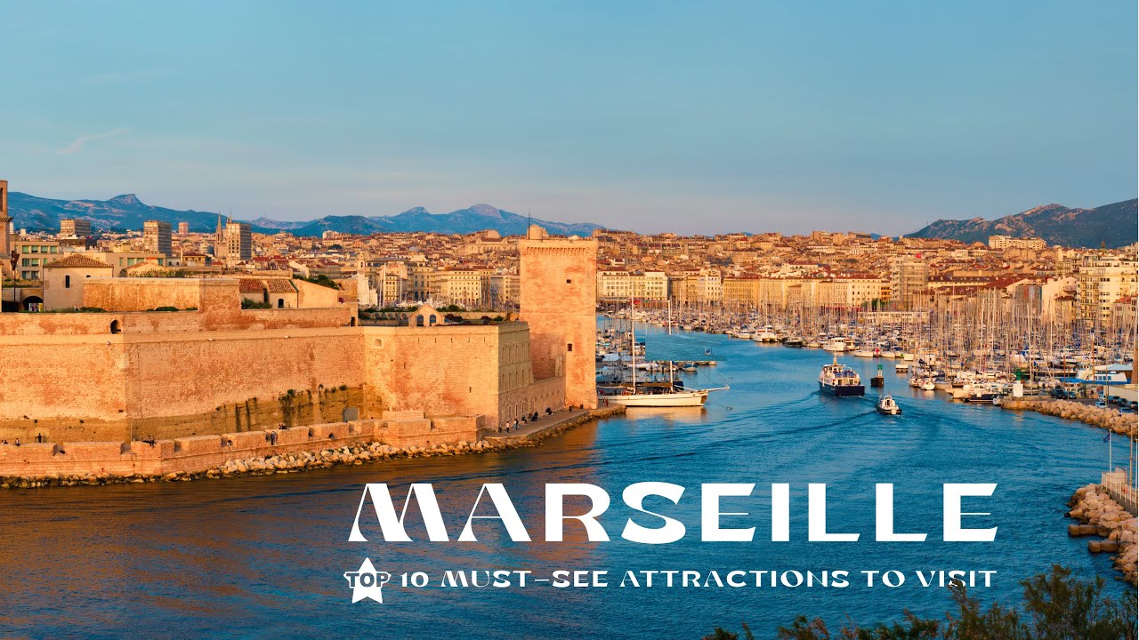 Marseille: Top 10 Must-See Attractions from the City Center to the Calanques (4k)