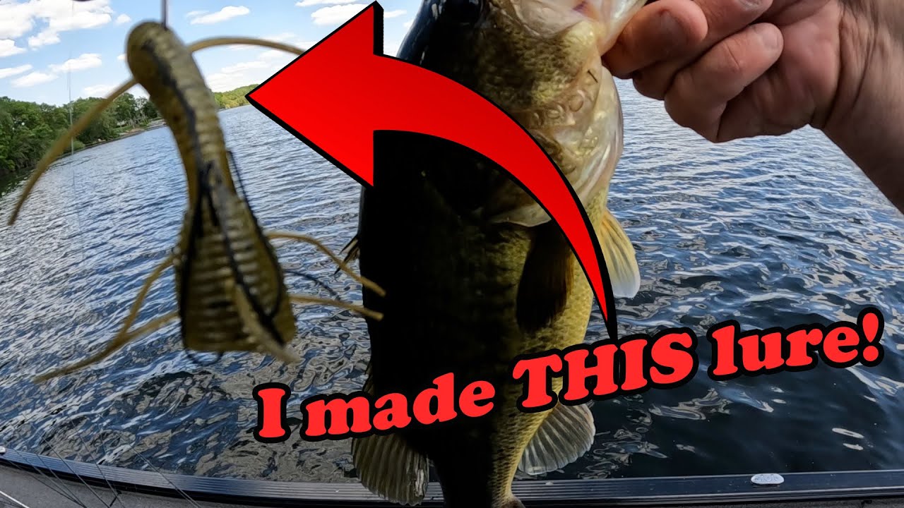 Homemade DICE BAIT catches BIG BASS!