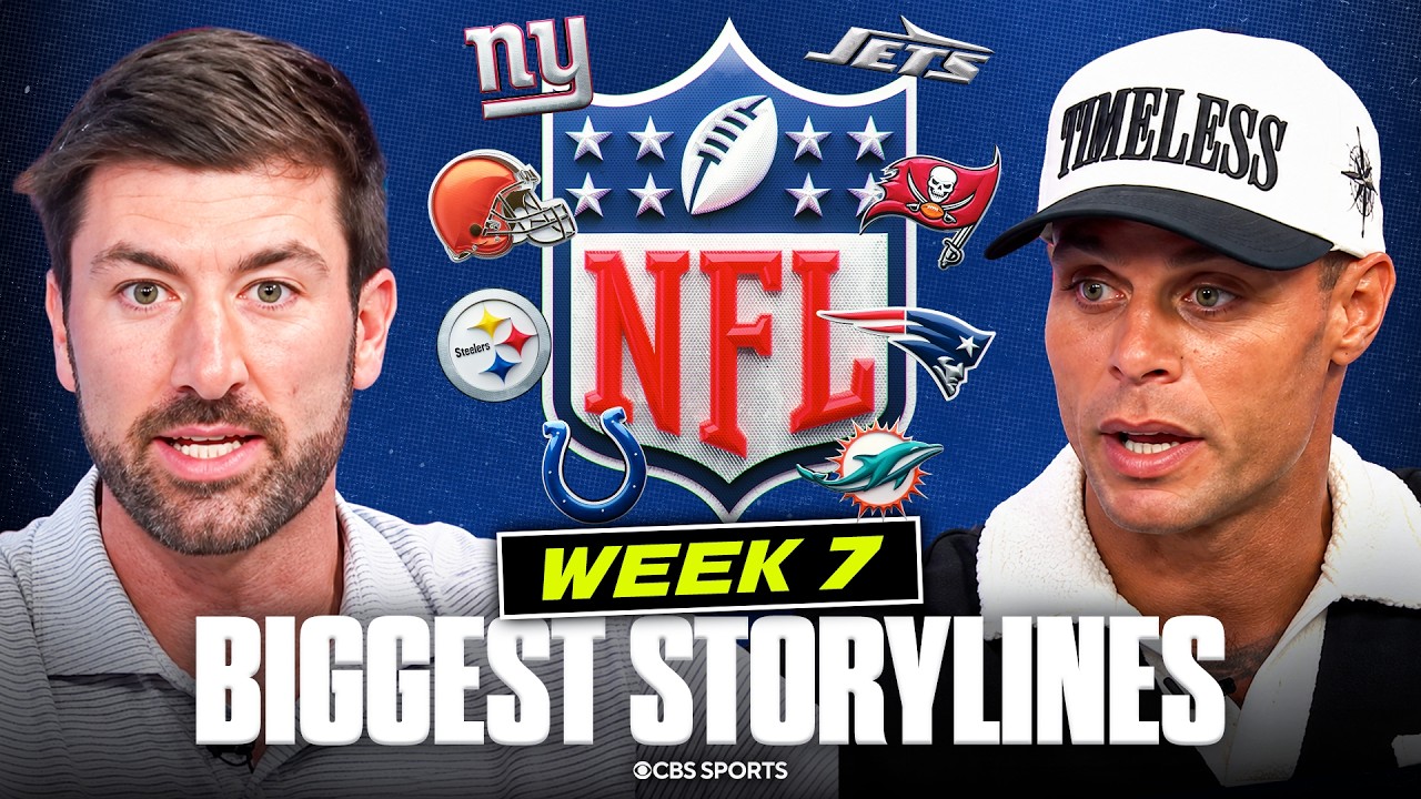 Breaking down EVERY major storyline heading into NFL Week 7 ✅ | Jets, Steelers, Browns, Patriots
