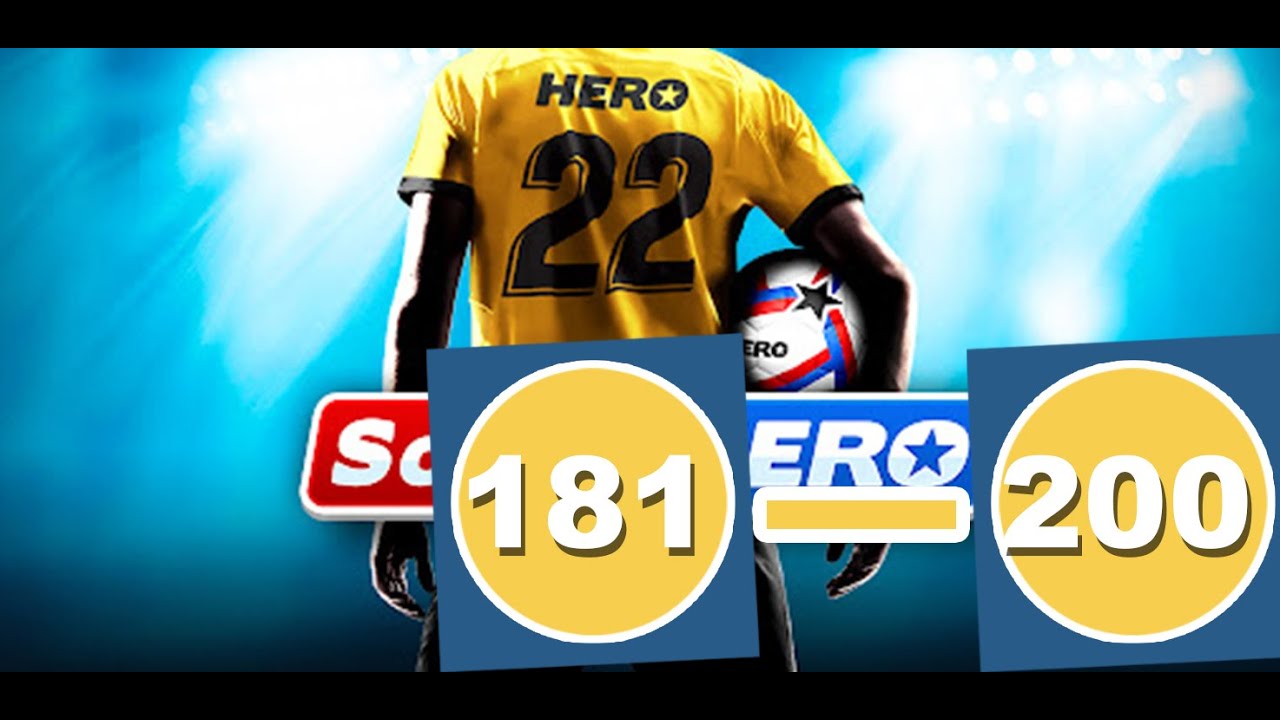 Score! Hero 2022 — СЕЗОН 10 — Уровень 181–200 — 3 звезды