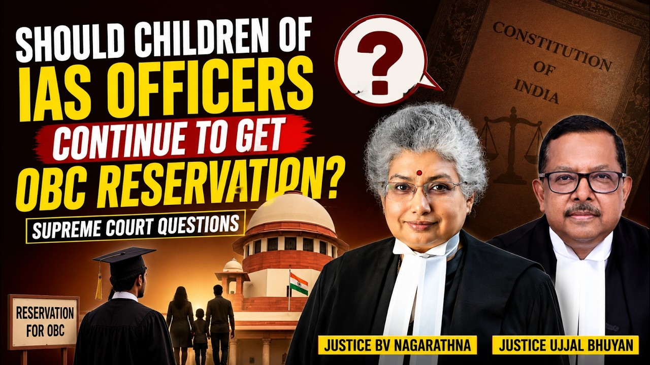 SHOULD CHILDREN OF IAS OFFICERS CONTINUE TO GET OBC RESERVATION?