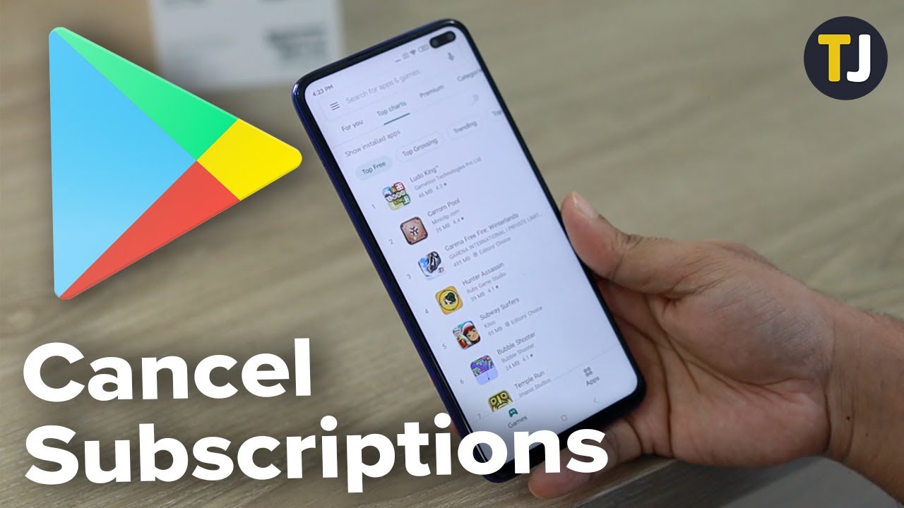Как отменить подписку в Google Play