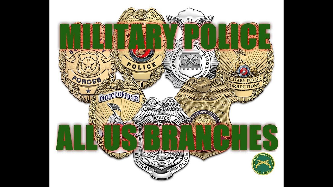 ALL BRANCH MILITARY POLICE JOBS IN THE USA