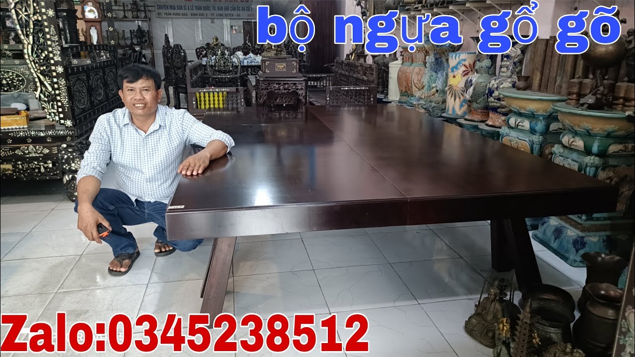 Clip 339(30-8-2025)bộ ngựa gổ gõ tủ thờ cẩn ốc đẹp, Zalo:0345238512,Long xuyên AG.