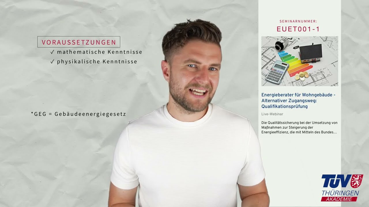 Wie wird man Energieberater f&uuml;r Wohngeb&auml;ude?