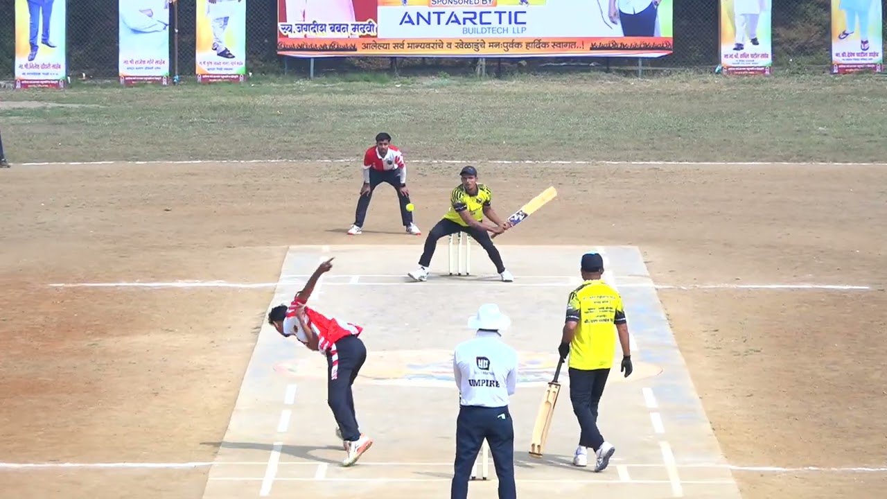 Kunal Patil S K Kevni Dive - 58 in 15 Ball At स्व.जगदीश मढवी स्मृती चषक २०२५ - सुरई