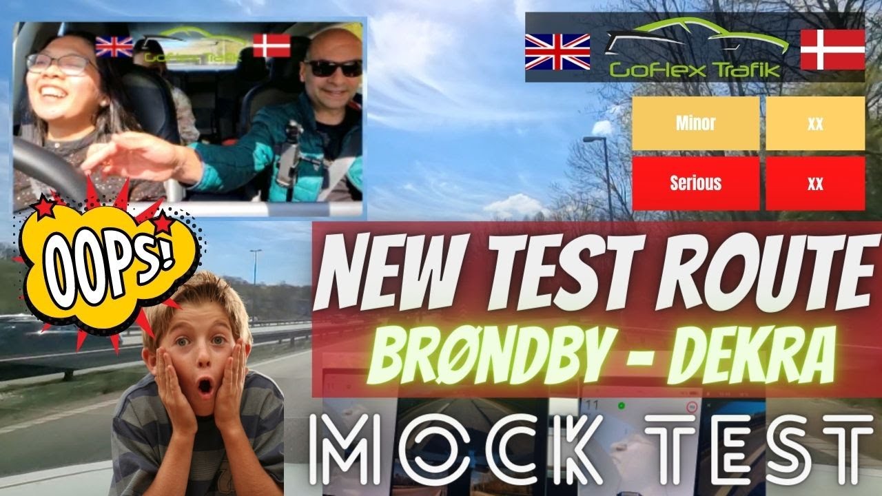 Эпизод 8 — Новый тестовый маршрут Brøndby Dekra! Практический оценочный тест — пробный экзамен по...