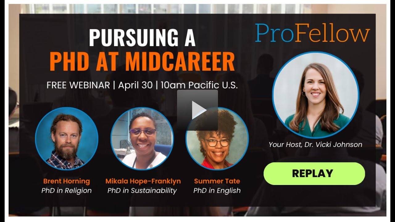 Pursuing a PhD at Mid-Career: 3 Fully Funded Course Success Stories