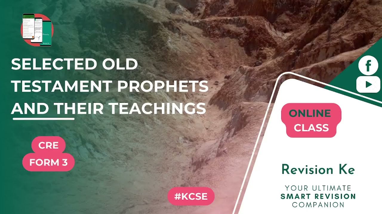 Selected Old Testament Prophets and their Teachings | Intro | CRE Form  3 Revision KCSE