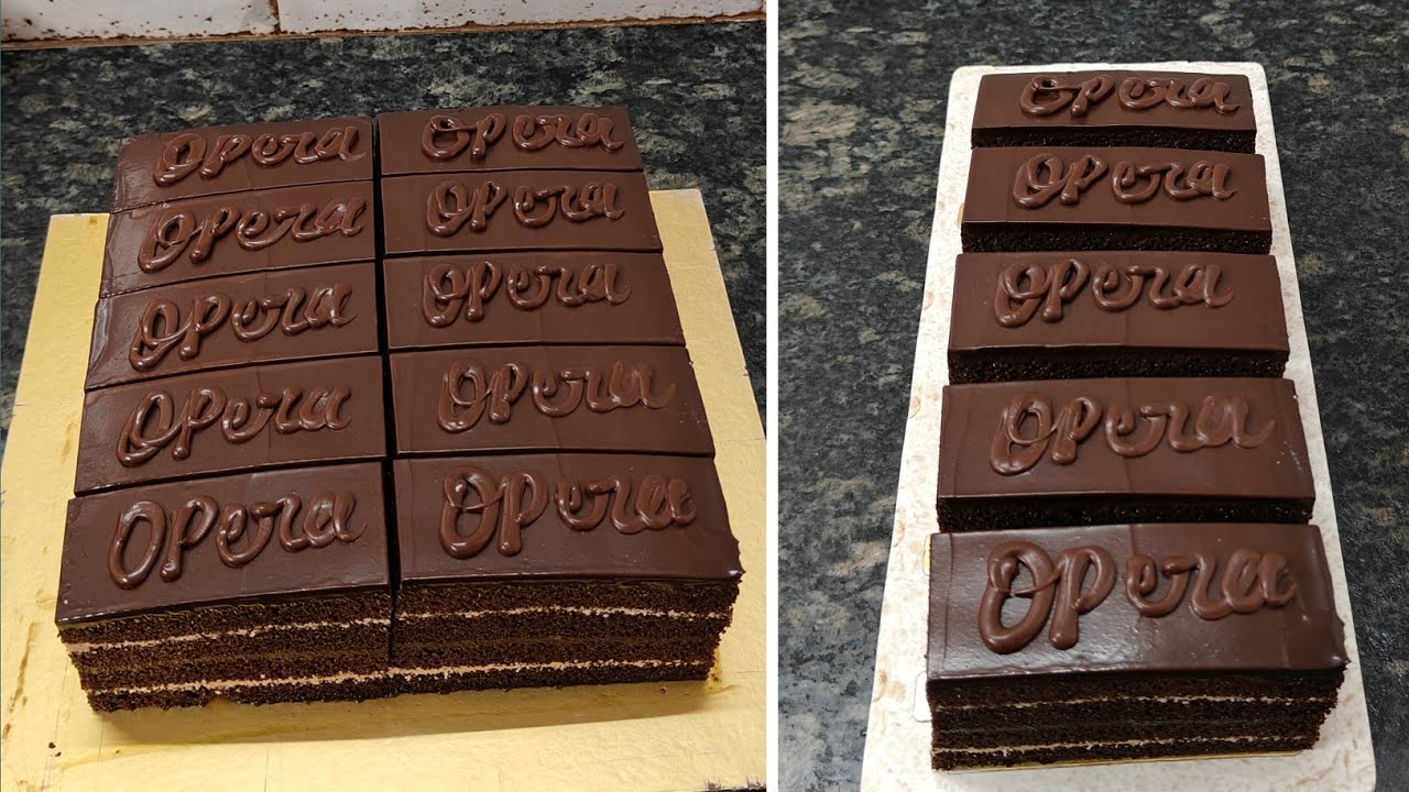 Opera Pestry Recipe|Opera Pestry Cake Kaise Banaye|Bakery Mai Opera Pestry Kaise Banate hai Dekhiye