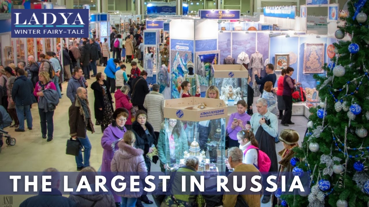 Visiting the LARGEST Arts & Craft Expo in Russia | LADYA
