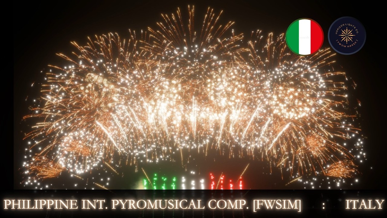 Philippine Pyromusical Competition 2026 : Italy