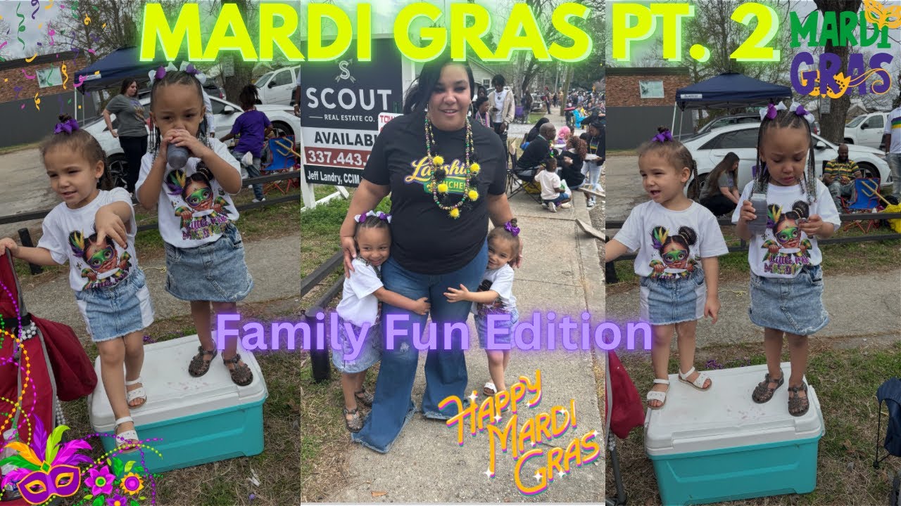 From Turn Up to Mom Mode 😅 | Mardi Gras Pt. 2