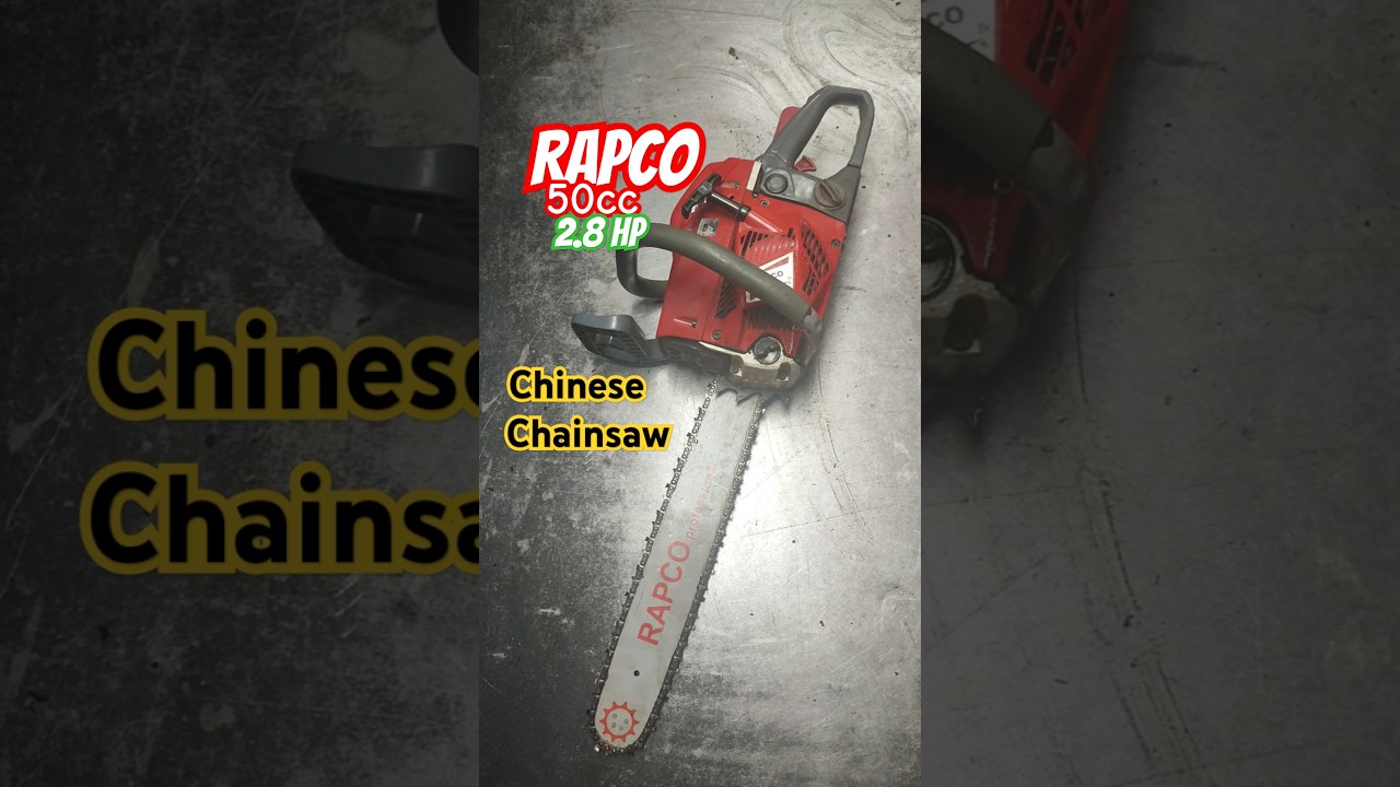 Chinese chainsaw komatsu clone from RAPCO #repair #chainsaw