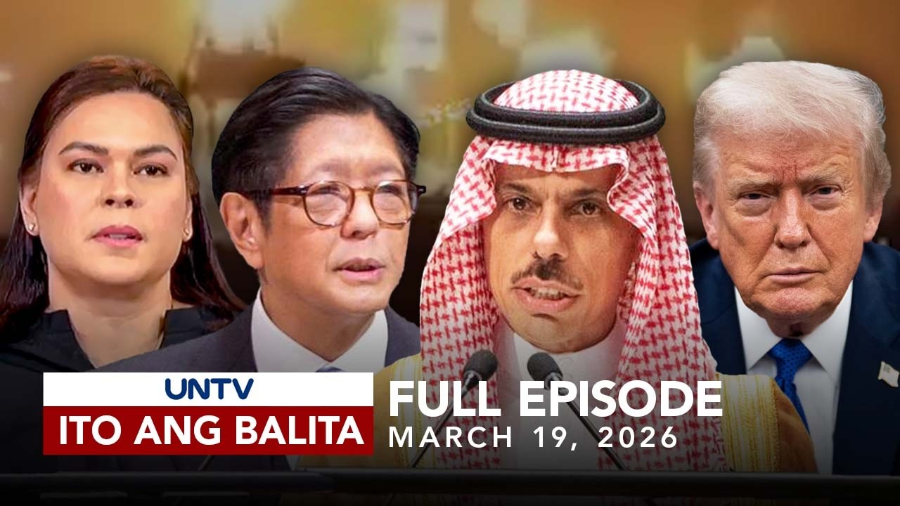 UNTV: Ito Ang Balita | March 19, 2026