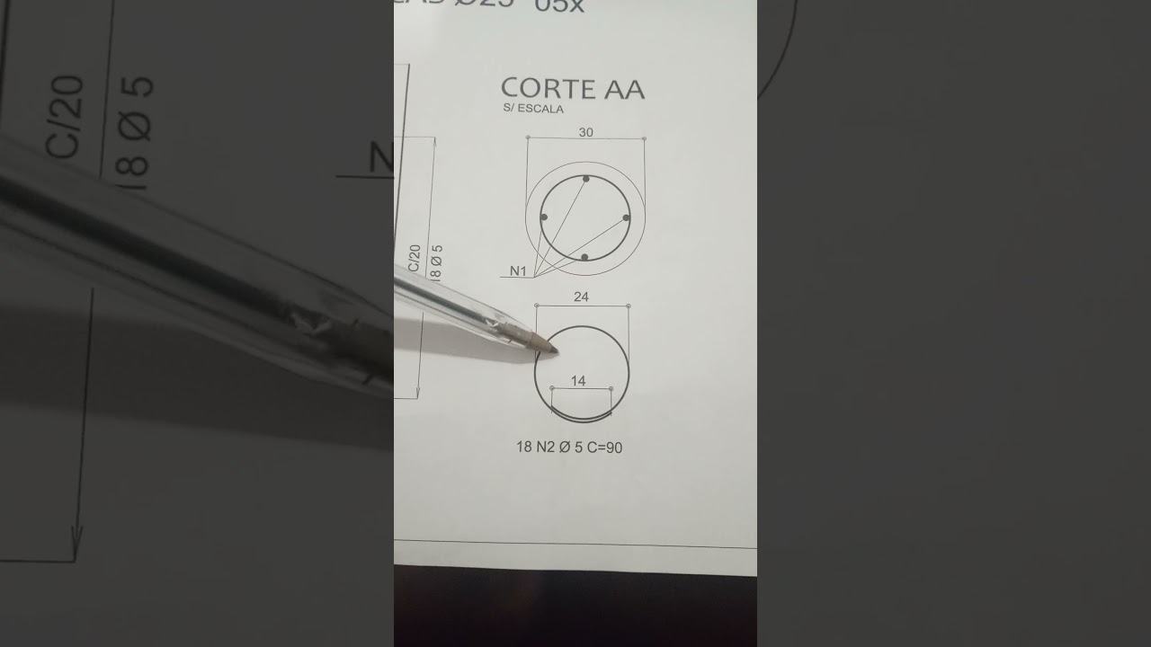 leitura de projeto de fundação de sapada e estaca