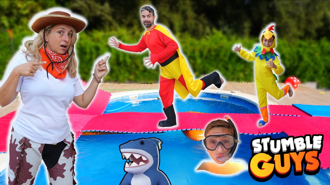 Stumble Guys en la VIDA REAL mapa 2