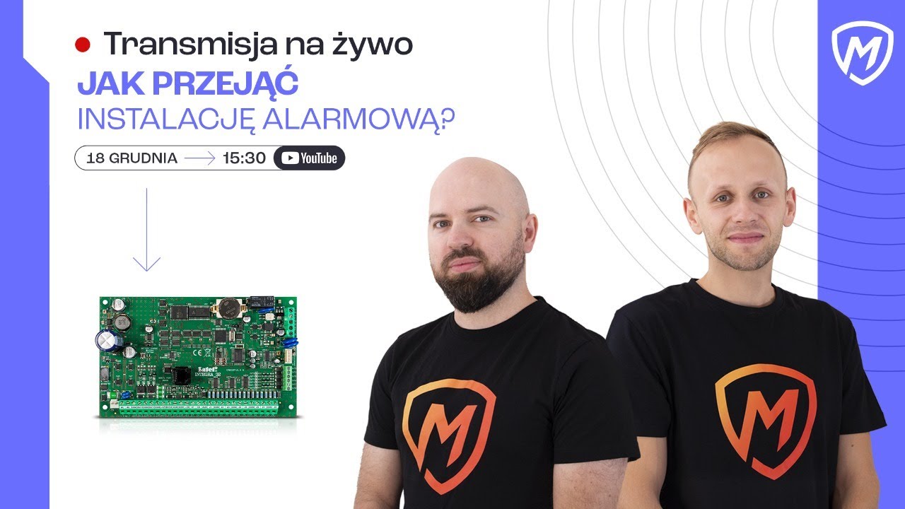 Przejęcie systemu alarmowego - Montersi LIVE