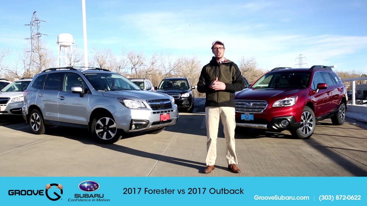 2017 Subaru Forester vs Outback: whats the difference?