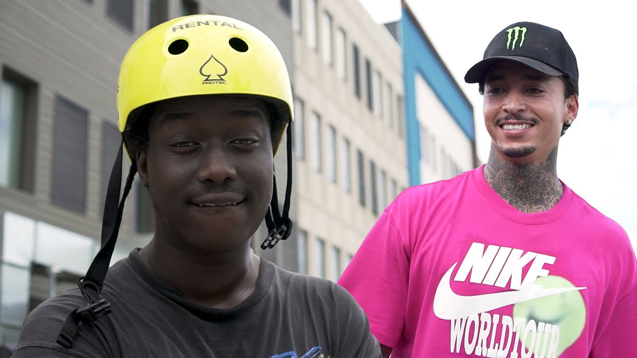 WE WENT TO DEW TOUR....