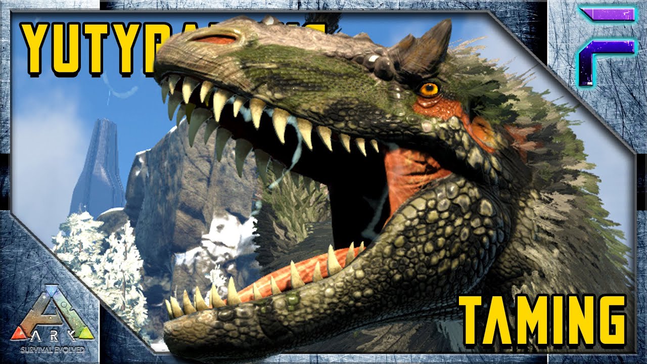 YUTYRANNUS TAMING FOR KIBBLE- Ark: Survival Evolved Episode 18