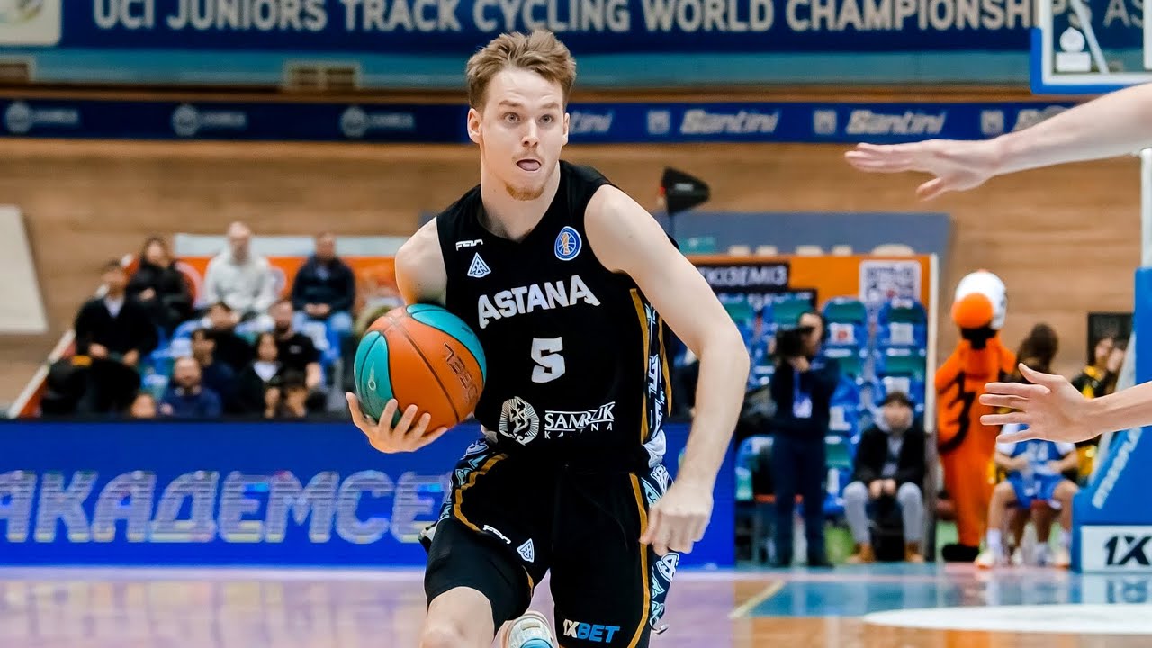 Adam Kunkel Highlights 12 Pts, 2 Ast vs Unics Kazan