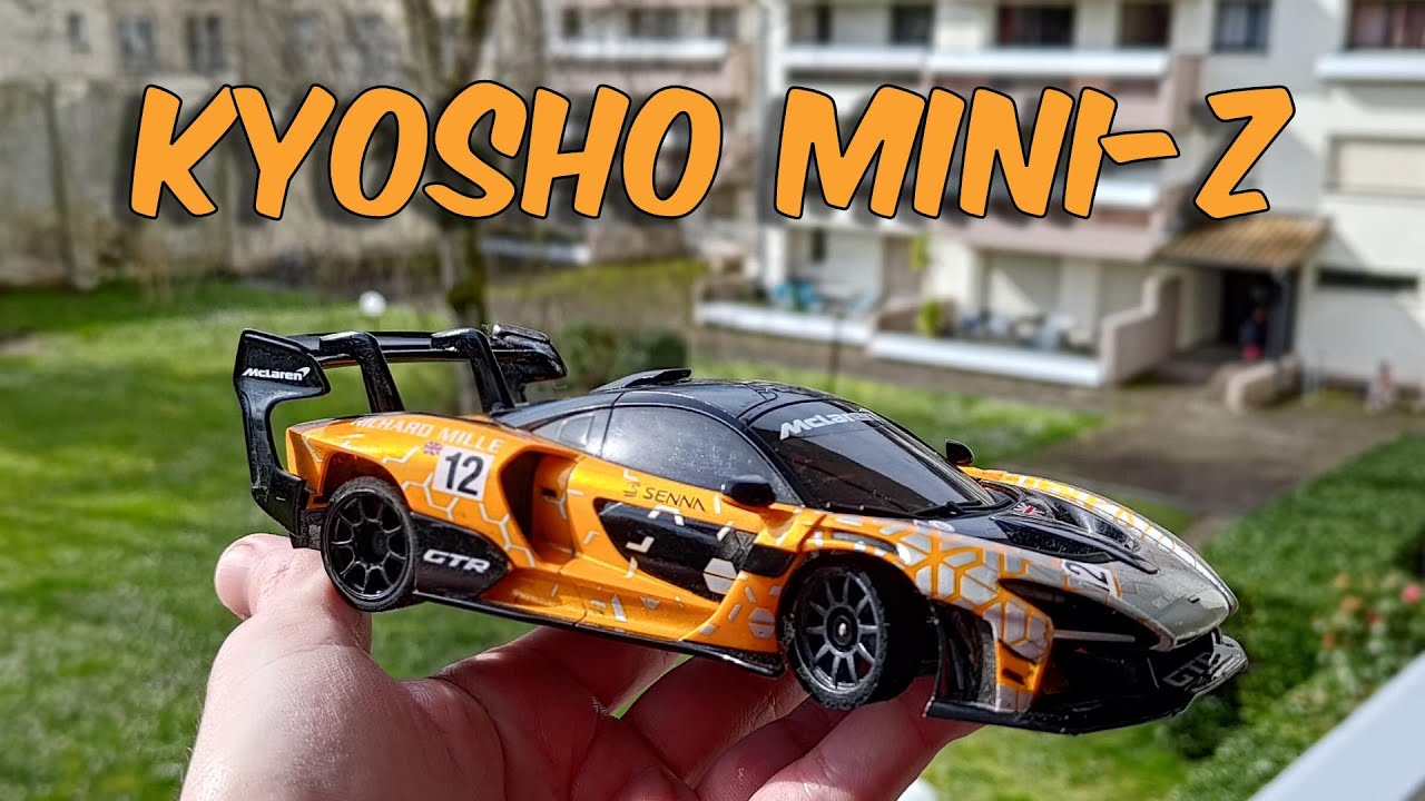 Présentation Kyosho Mini-Z MR03 McLaren Senna GTR