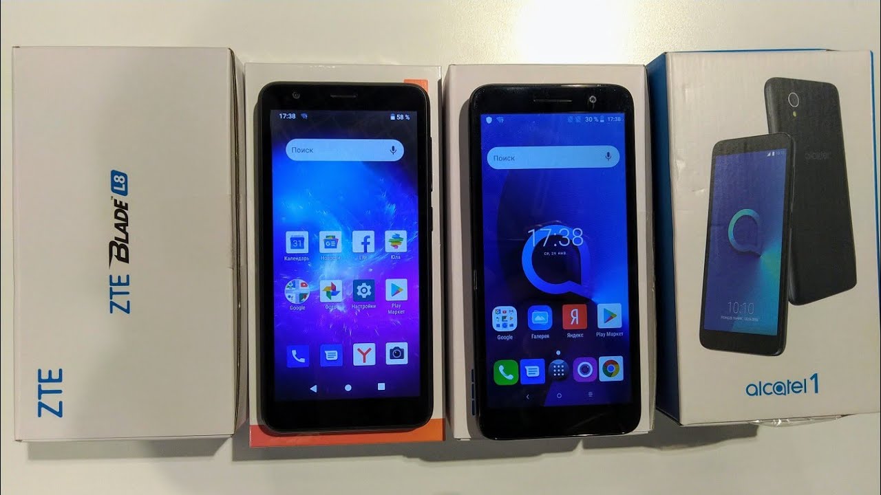Alcatel 1 против ZTE L8, что выбрать?