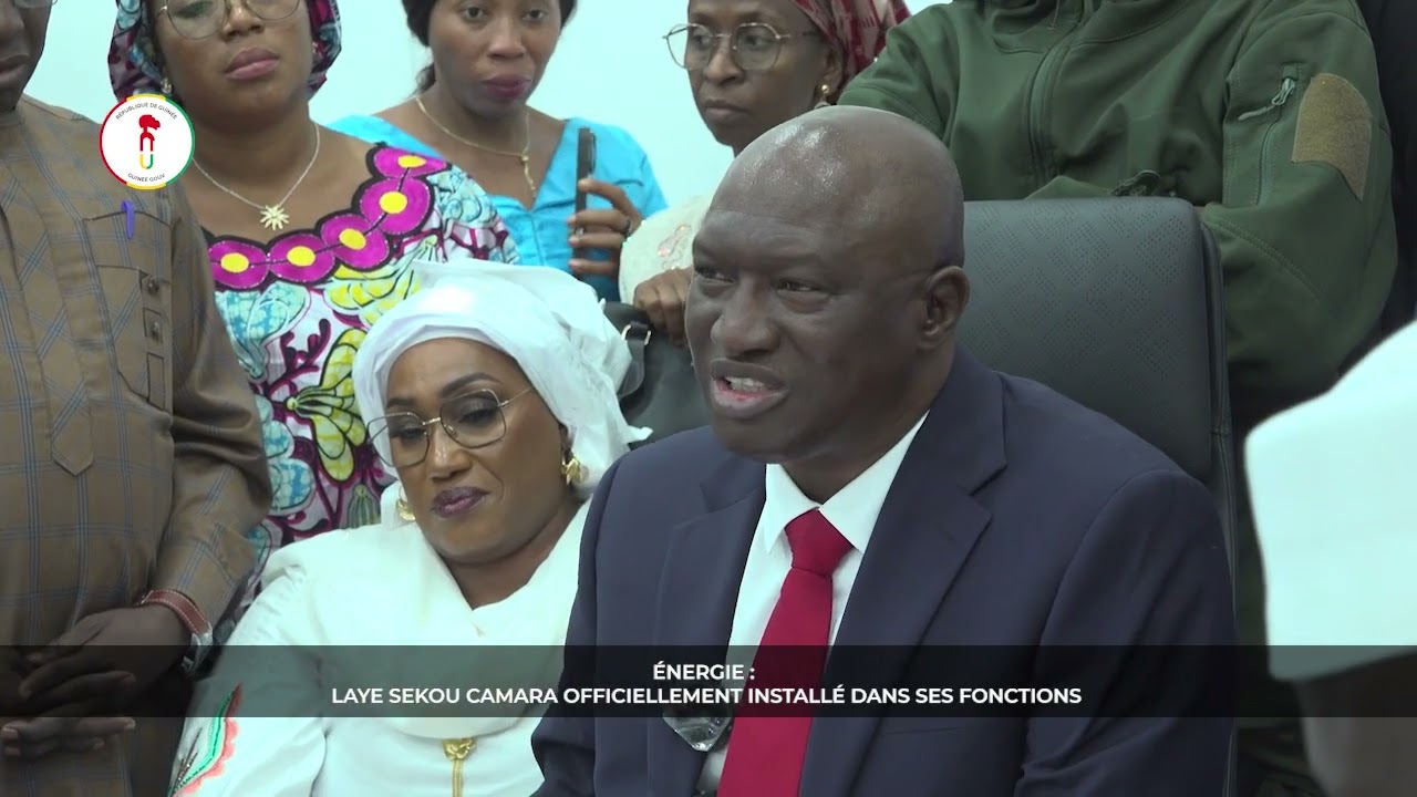 Laye Sékou Camara officiellement installé au ministère de l’Énergie
