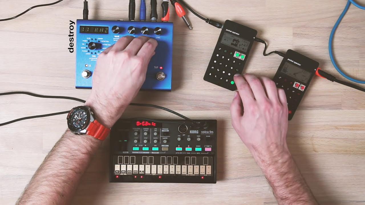 #027 :: Korg Volca FM // Teenage Engineering PO-12 // PO-28 // Strymon Mobius
