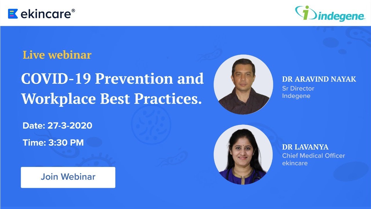 Covid 19 Prevention & Workplace best practices.