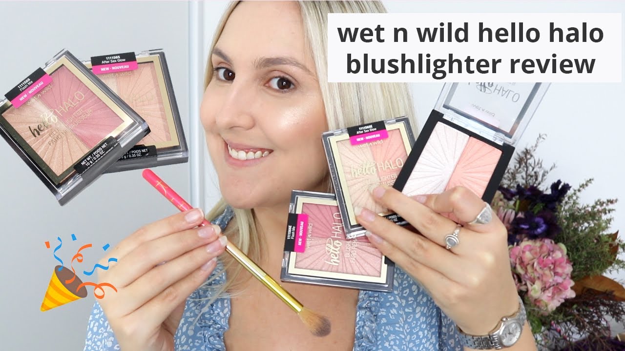 Wet n Wild megaglo hello halo blushlighter review