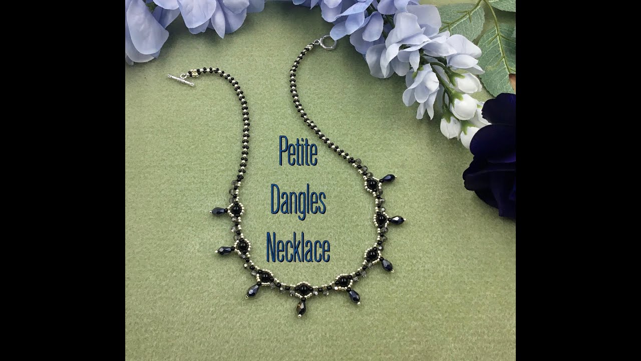 Petite Dangles Necklace Tutorial