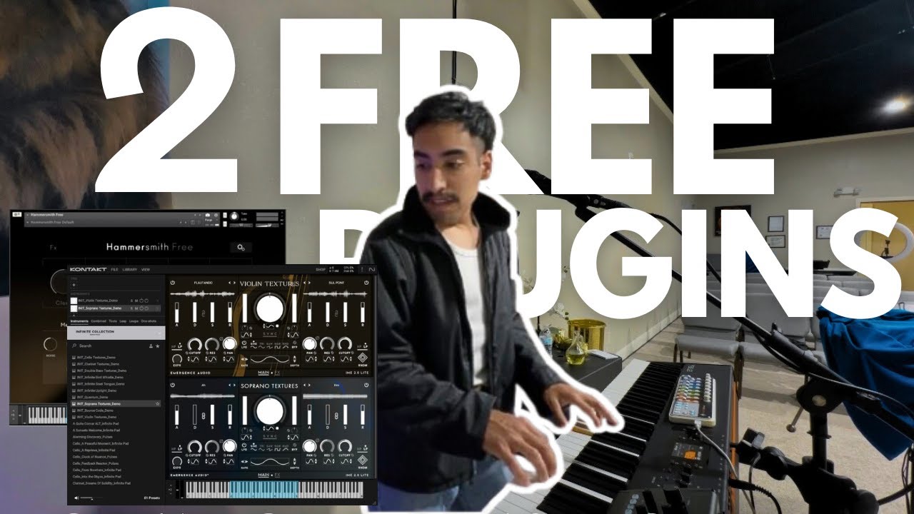 Exploring 2 FREE Plugins - Cinematic Ambient Textures l Infinite Collection & Hammersmith Free