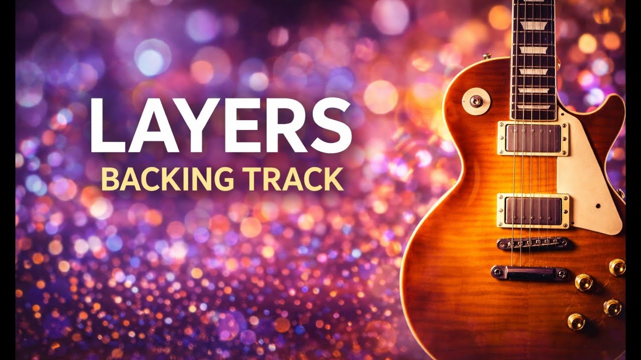 🎸 Layers | Fusion Groovy Backing Track B Minor
