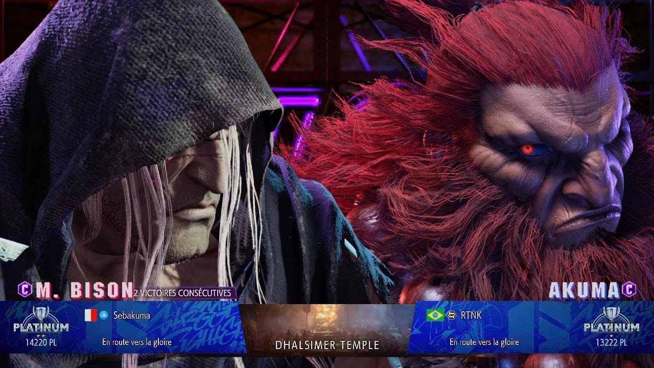 M.Bison vs Akuma amateur