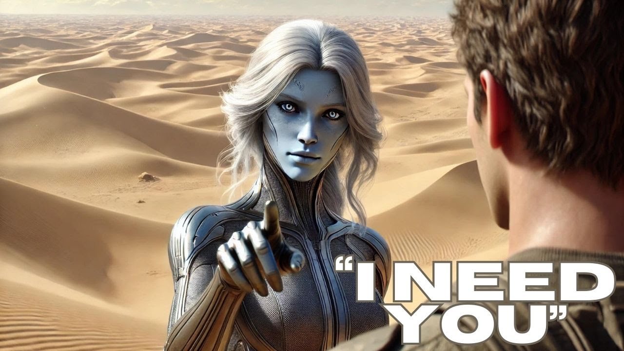 The Alien Girl Told the Human 