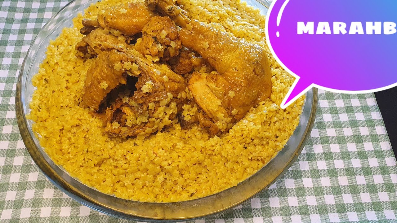 les pâtes au poulet(njimate  recette de la ville de safi)
