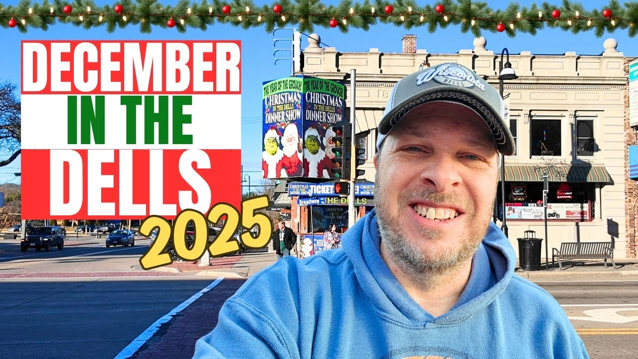 Что происходит в Висконсин-Деллс (декабрь 2025 г.) 🎄