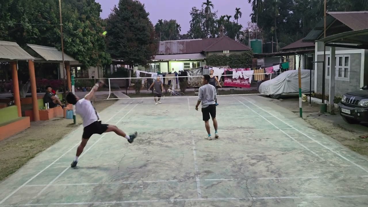 Day 30 of 2026 (Match 1) Sir Tea & Sir Zuala VS Sir Vala & Sir Hmutea [Badminton Match]