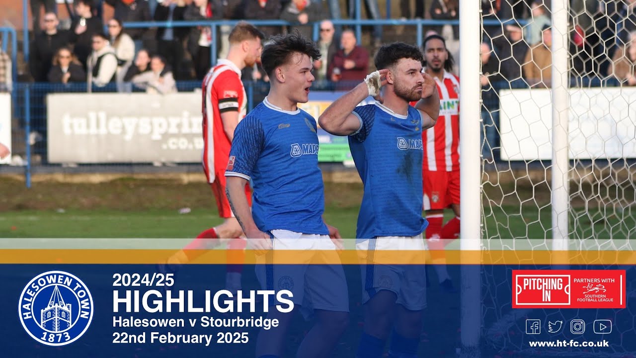 HIGHLIGHTS | Halesowen  v Stourbridge [22/2/25]